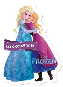 Let's color with... Frozen
